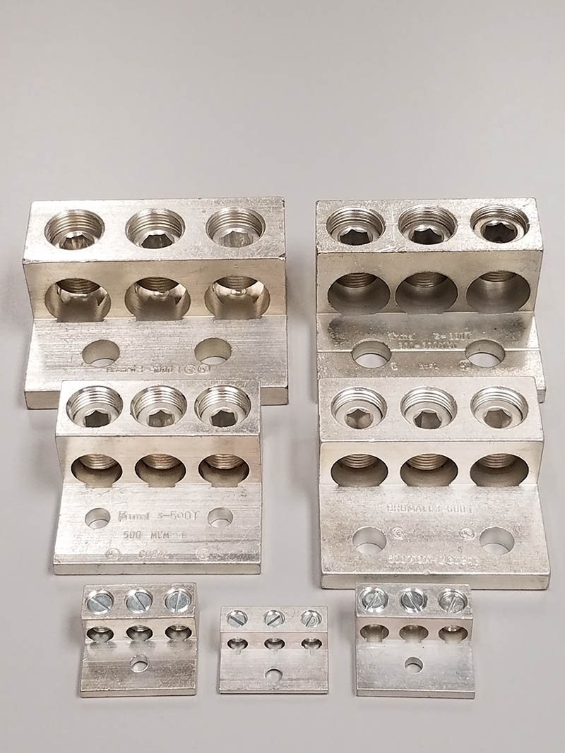 thumbnail image 2 of McGill Aluminum Mechanical Lugs - Four Barrel (10-Hole), 600MCM-2... 2 of 14